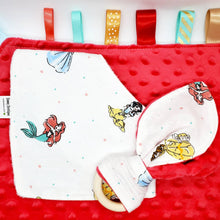 Load image into Gallery viewer, Princess Set! Tag Lovey, Bib, and Teether
